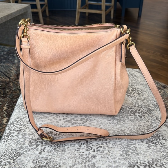 Coach Textured Leather Crossbody Bag - Picture 6 of 6